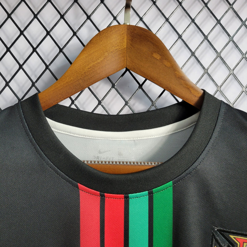 CAMISA DA SELEÇÃO DE PORTUGAL 22/23 BLACK COMEMORATIVA