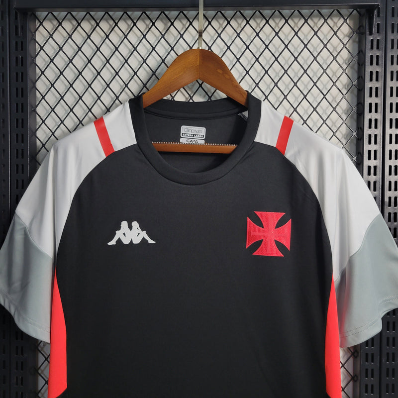 CAMISA DO VASCO 23/24 PRETO E CINZA TREINO