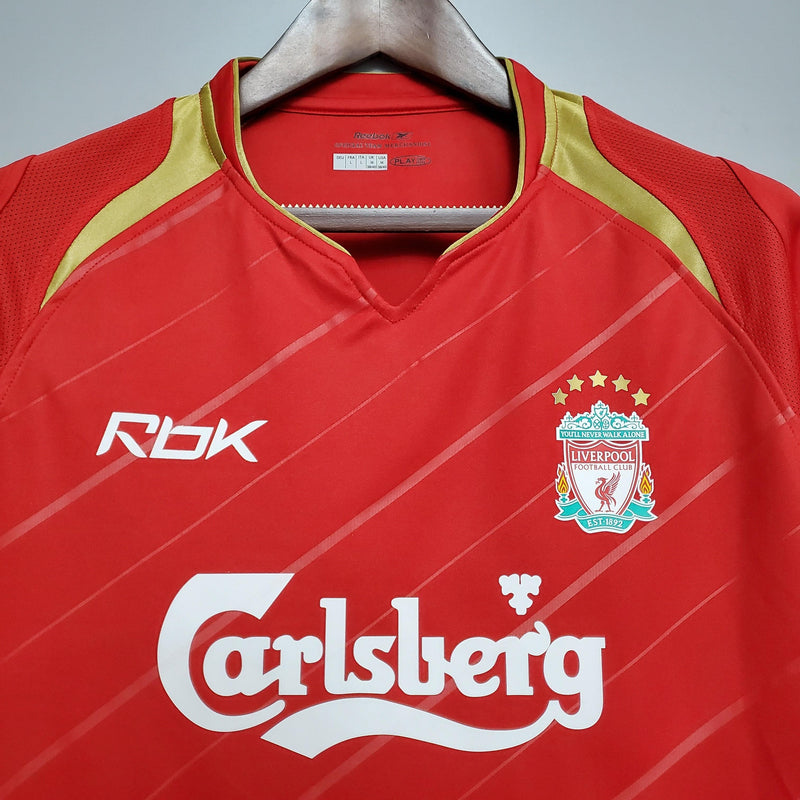 Camisa Retrô Liverpool 2005/06 Home