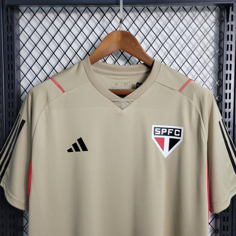 CAMISA DO SÃO PAULO 23/24 DOURADO TREINO