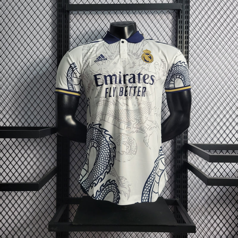 CAMISA DO REAL MADRID 22/23 BRANCO VERSÃO PLAYER