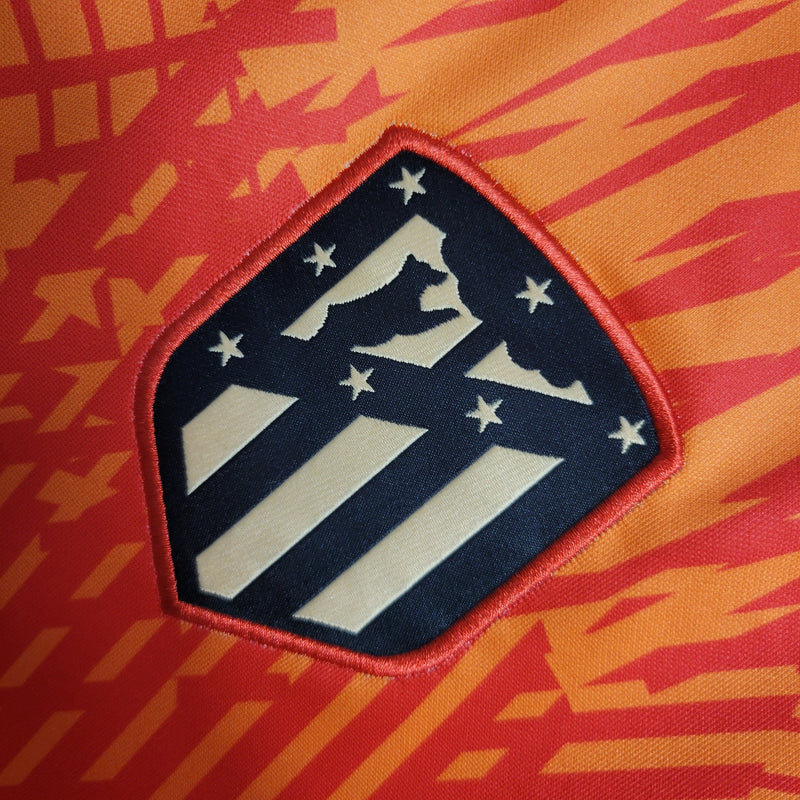 CAMISA DO ATLETICO DE MADRID 22/23 LARANJA TREINO