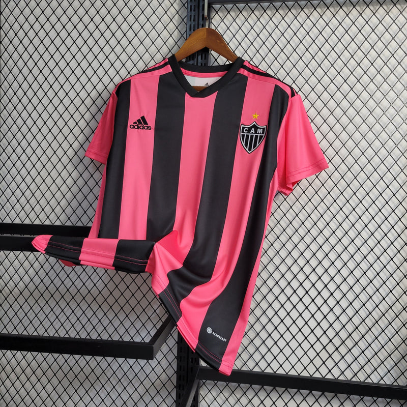 CAMISA DO ATLETICO MINEIRO 22/23 ROSA EDIÇÃO ESPECIAL