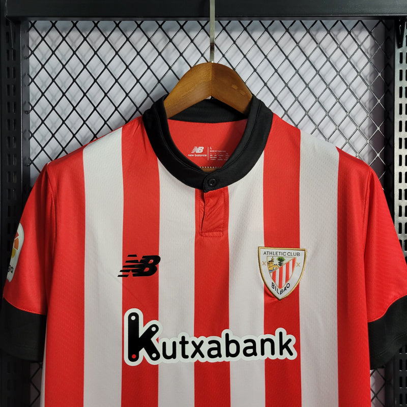 CAMISA DO ATLETIC BILBAO 22/23 VERMELHO