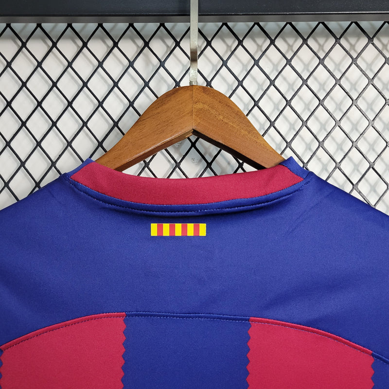 CAMISA DO BARCELONA 23/24 LILAZ E AZUL