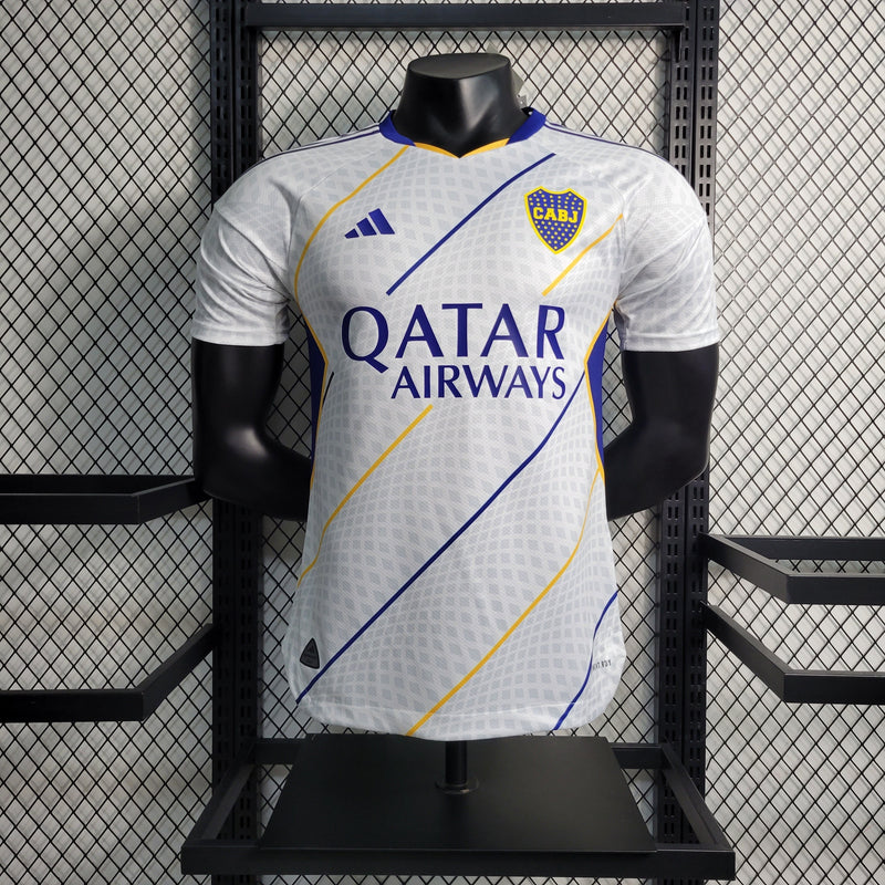 CAMISA DO BOCA JUNIORS 22/23 BRANCO VERSÃO PLAYER