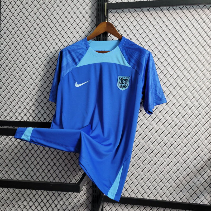 CAMISA DA SELEÇÃO DA INGLATERRA 22/23 AZUL TREINO