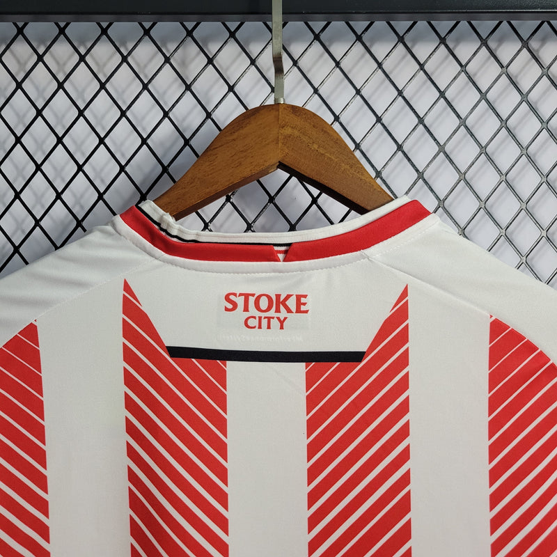 CAMISA DO STOKE CITY 23/24 VERMELHO