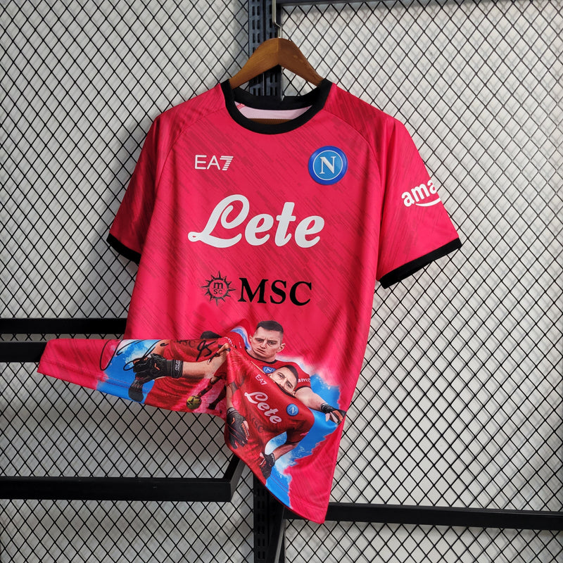 CAMISA DO NAPOLI 23/24 PINK