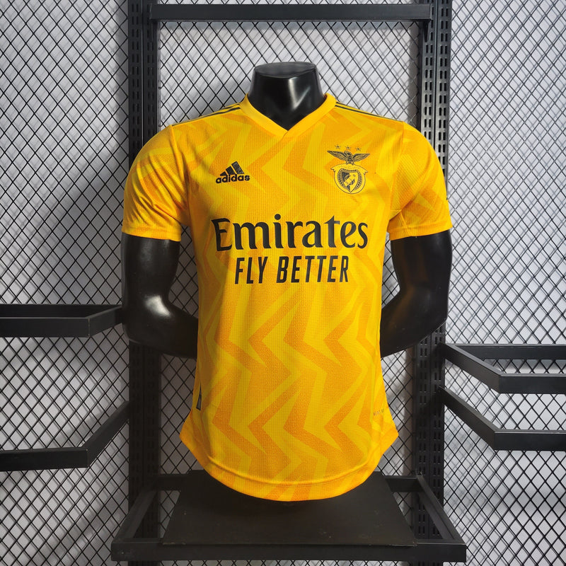 CAMISA DO BENFICA 22/23 AMARELO VERSÃO PLAYER