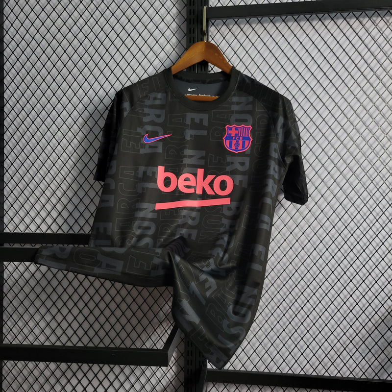 CAMISA DO BARCELONA 22/23 BLACK TREINO