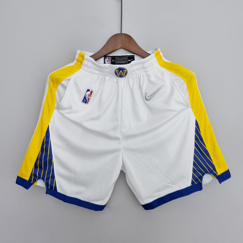 Shorts 75th Anniversary Golden State Warriors White NBA