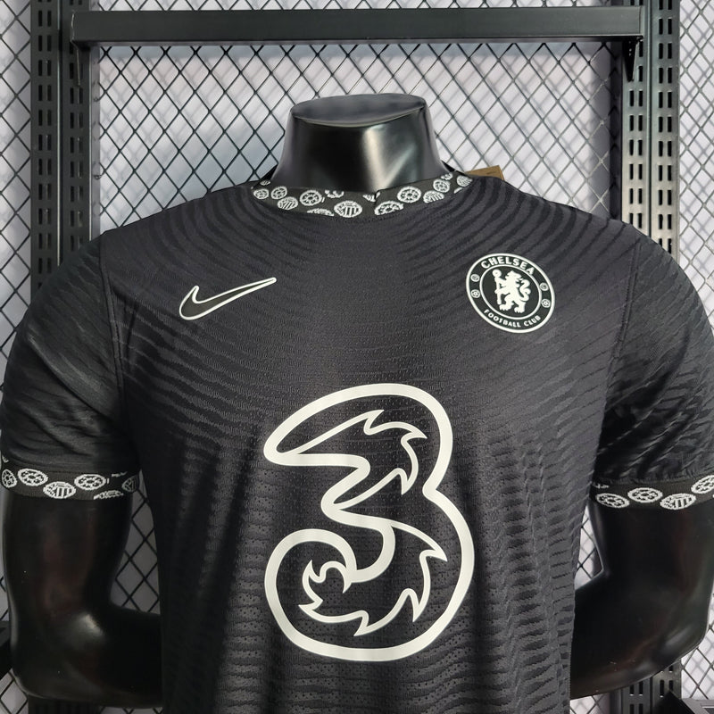 CAMISA DO CHELSEA 22/23 BLACK VERSÃO PLAYER