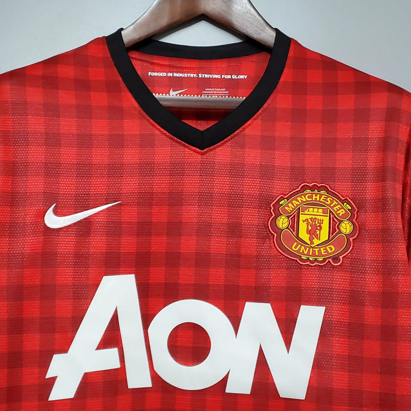 Camisa Retrô Manchester United 2012/13 Home