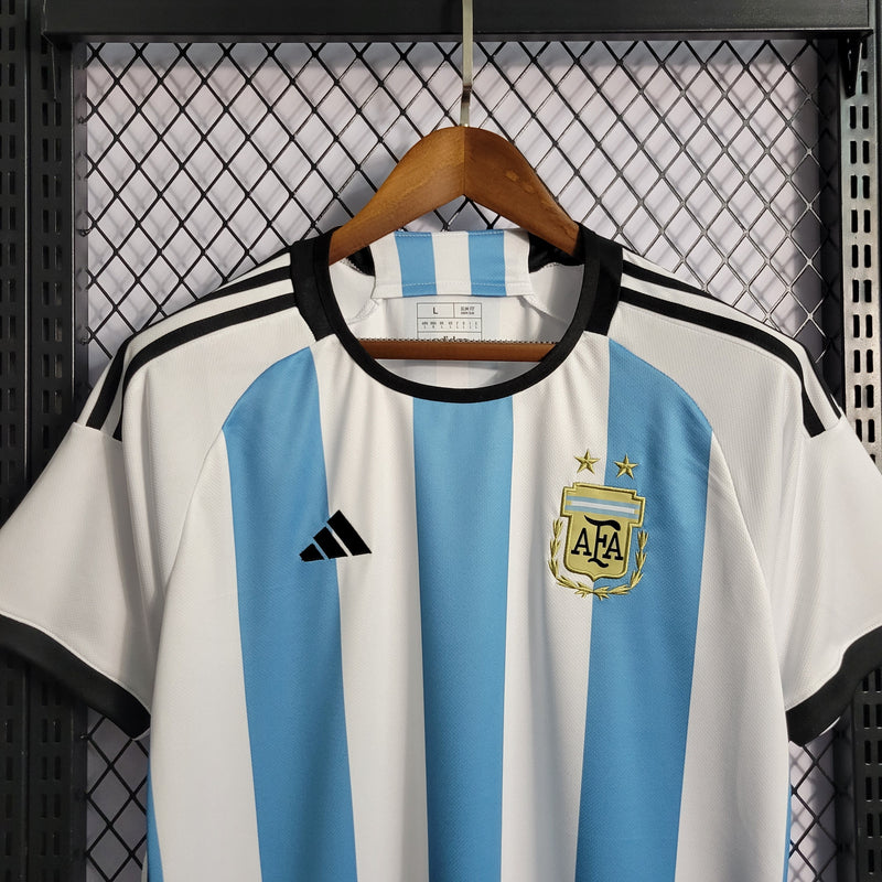 CAMISA DA SELEÇÃO DA ARGENTINA 22/23 TRADICIONAL