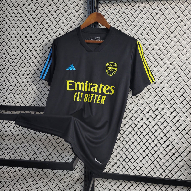 CAMISA DO ARSENAL 23/24 BLACK E AZUL