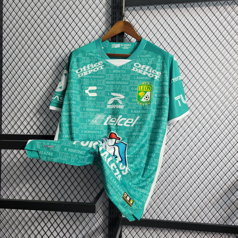 CAMISA DO LEON 22/23 GREEN EDIÇÃO ESPECIAL