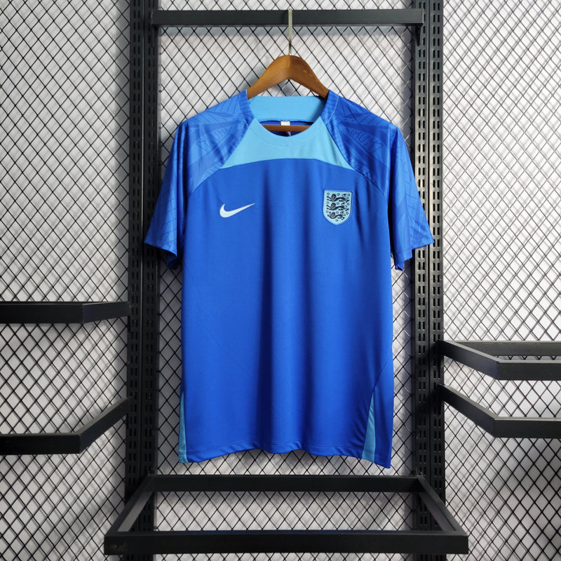 CAMISA DA SELEÇÃO DA INGLATERRA 22/23 AZUL TREINO