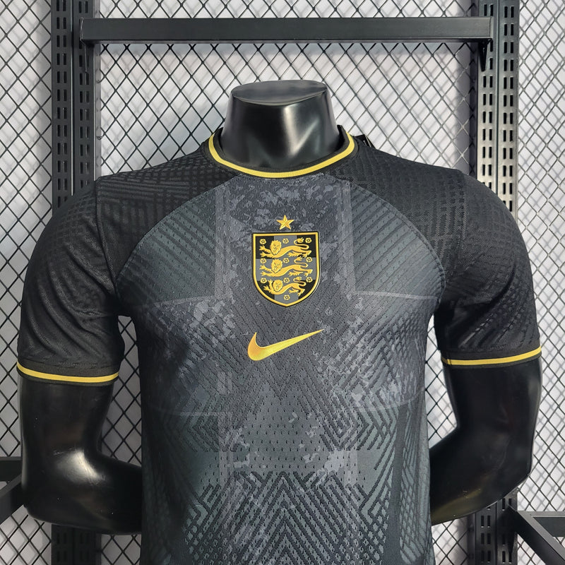 CAMISA DA SELEÇÃO DA INGLATERRA 22/23 BLACK TREINO VERSÃO PLAYER