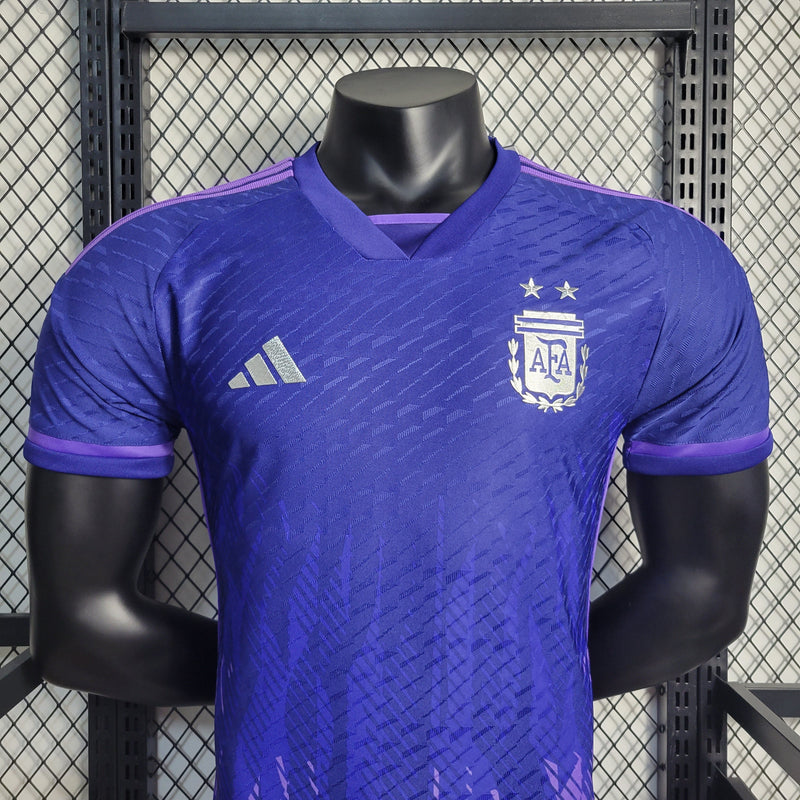 CAMISA DA SELEÇÃO DA ARGENTINA 22/23 AZUL VERSÃO PLAYER