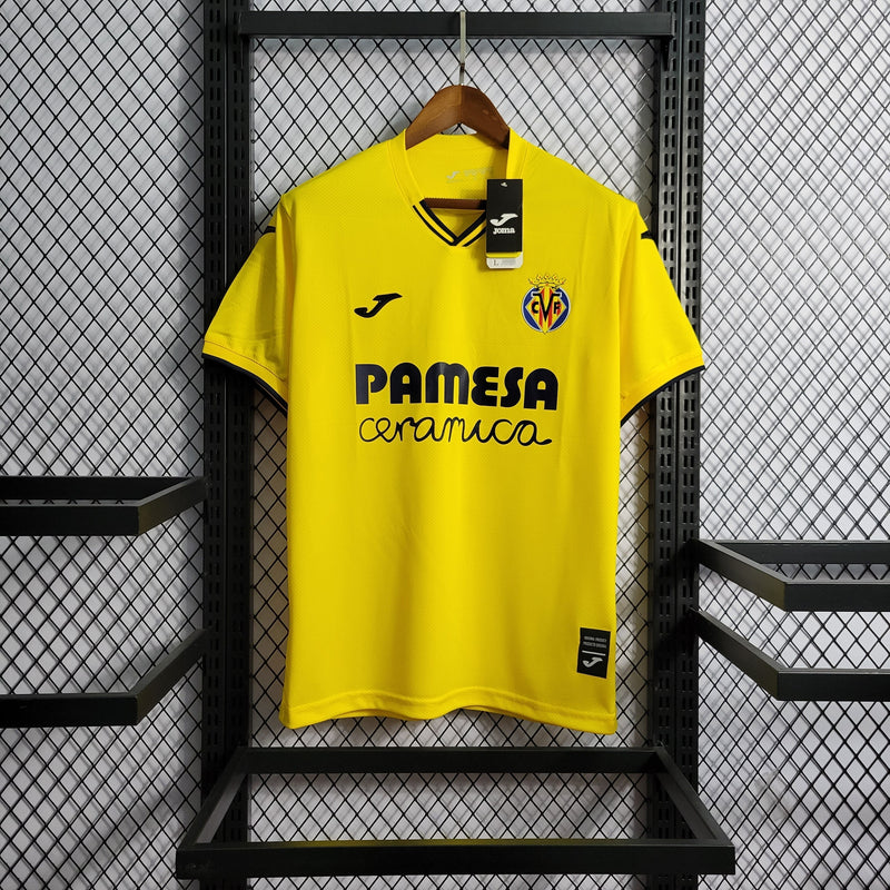 CAMISA DO VILLARREAL 22/23 AMARELO