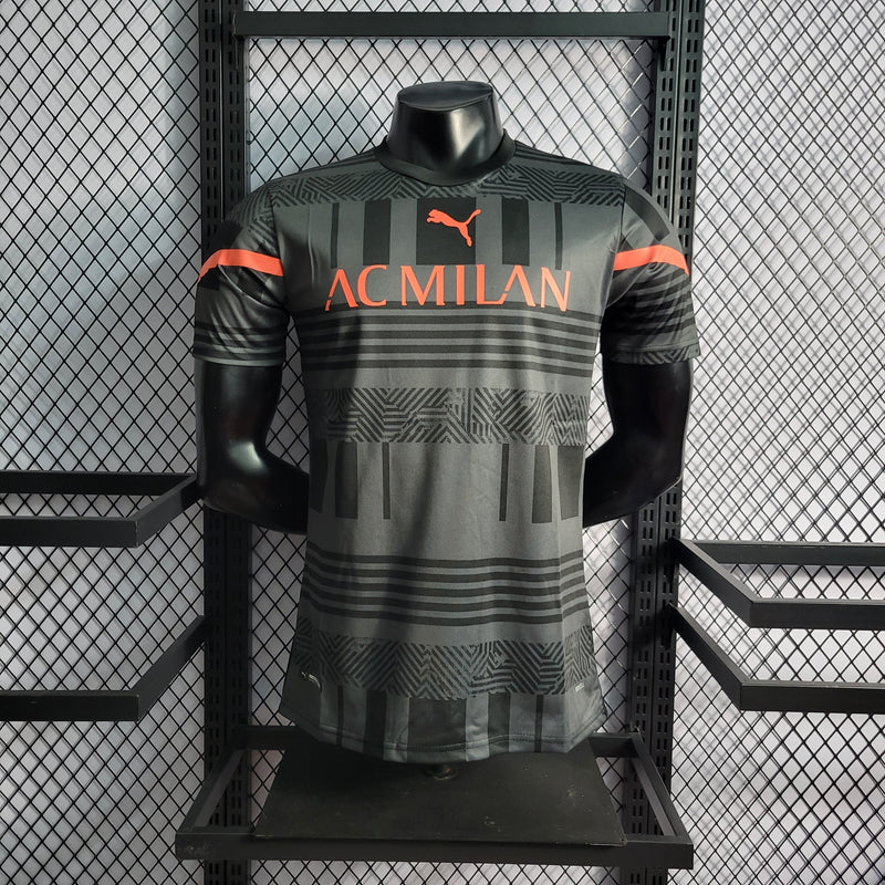 CAMISA DO MILAN 22/23 BLACK VERSÃO PLAYER