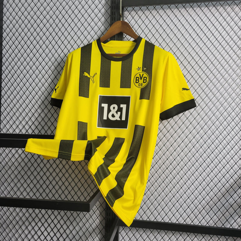 CAMISA DO BORUSSIA DORTMUND 22/23 AMARELO