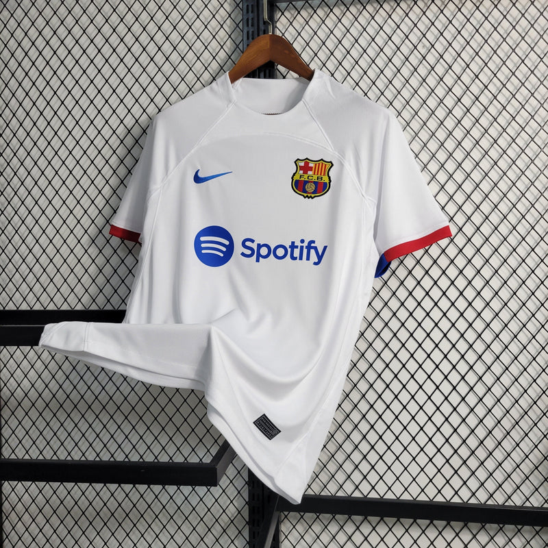 CAMISA DO BARCELONA 23/24 BRANCO