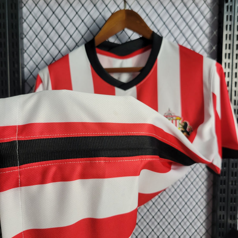 CAMISA DO SUNDERLAND 22/23 VERMELHO E BRANCO