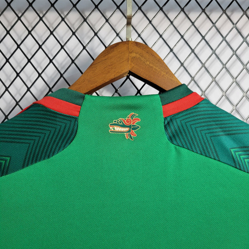 CAMISA DA SELEÇÃO DO MEXICO 22/23 VERDE