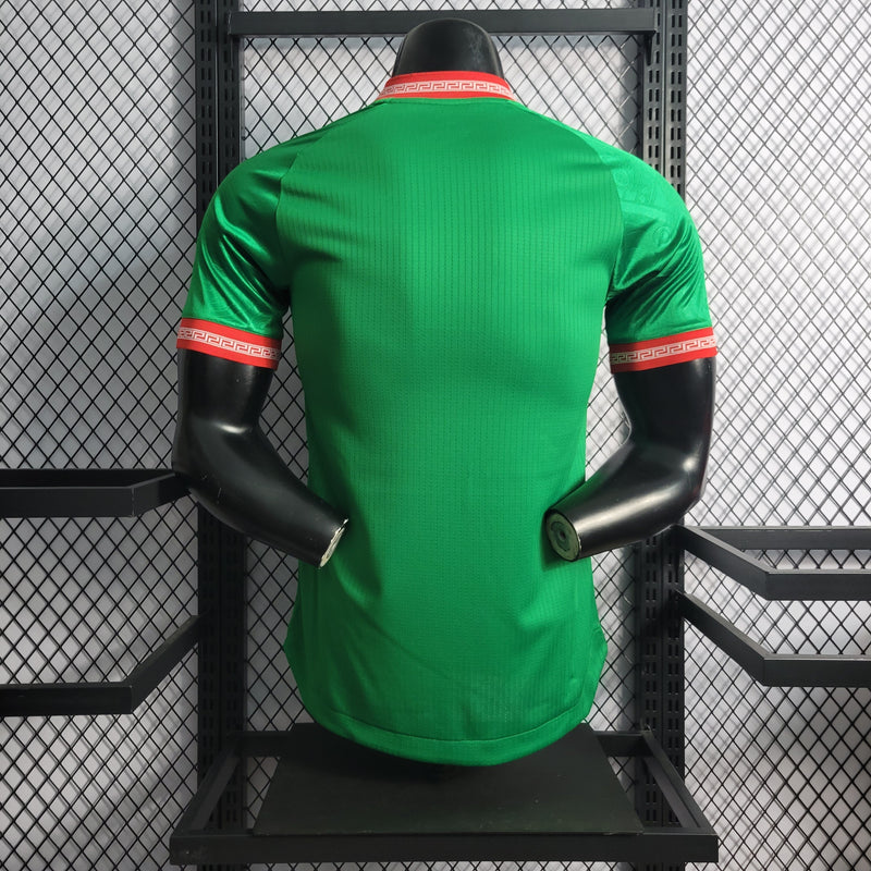 CAMISA DA SELEÇÃO DO MEXICO 22/23 VERDE EDIÇÃO ESPECIAL VERSÃO PLAYER