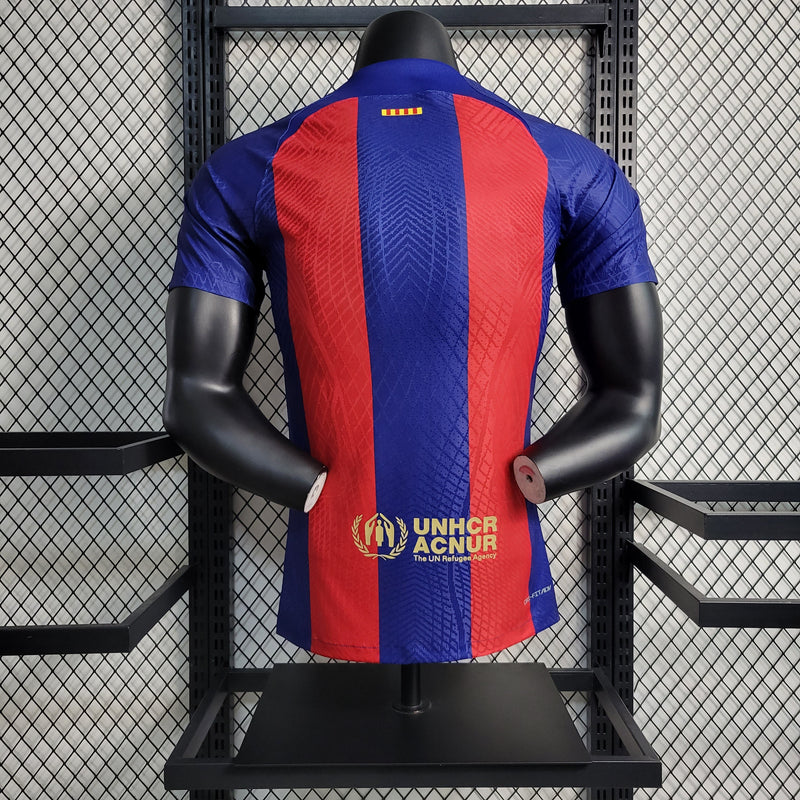 CAMISA DO BARCELONA 23/24 TRADICIONAL VERSÃO PLAYER