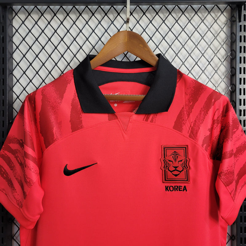 CAMISA DA SELEÇÃO DA KOREA 22/23 RED