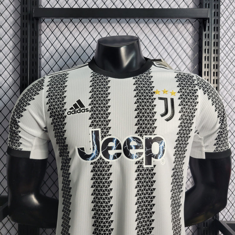 CAMISA DA JUVENTUS 22/23 TRADICIONAL 2 VERSÃO PLAYER