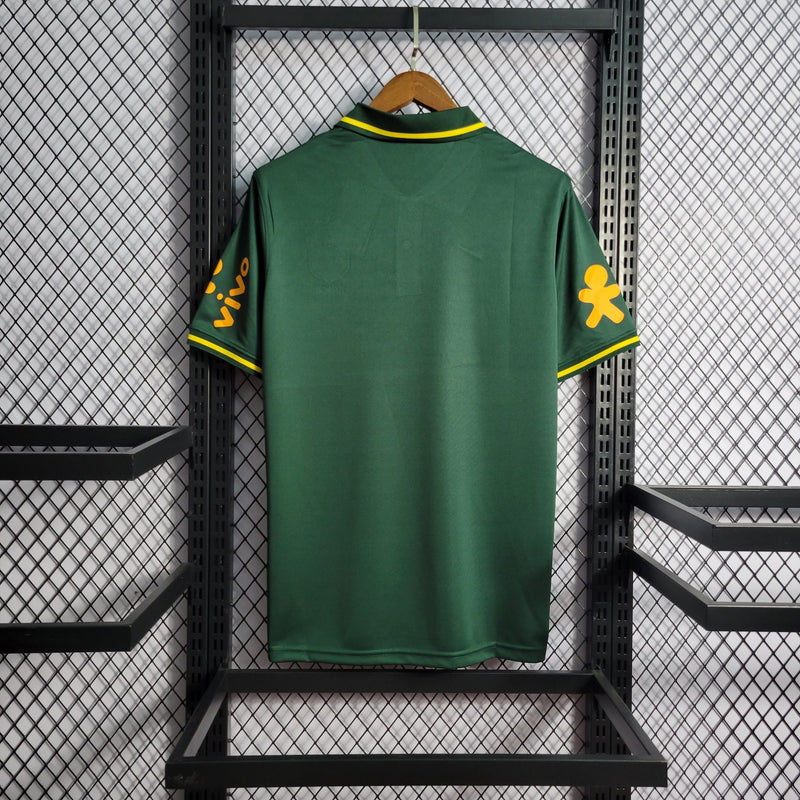 CAMISA DA SELEÇÃO DO BRASIL 22/23 POLO  VERDE ESCURO