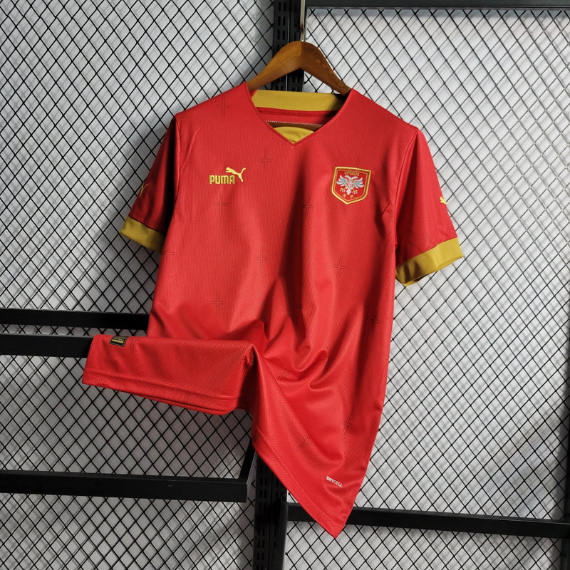 CAMISA DA SELEÇÃO DA SERVIA 22/23 VERMELHO