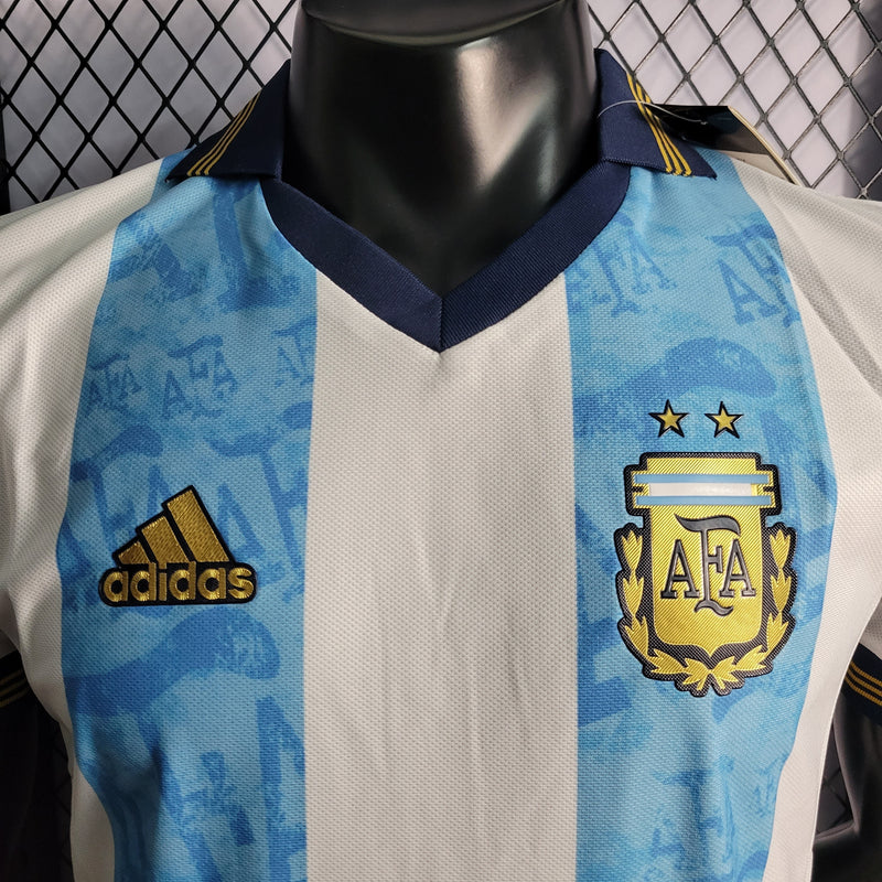 CAMISA DA SELEÇÃO DA ARGENTINA 22/23 AZUL CLARO VERSÃO PLAYER