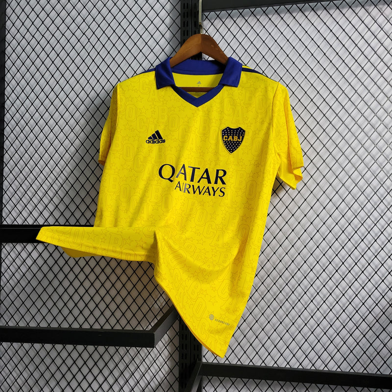 CAMISA DO BOCA JUNIORS 22/23 AMARELO