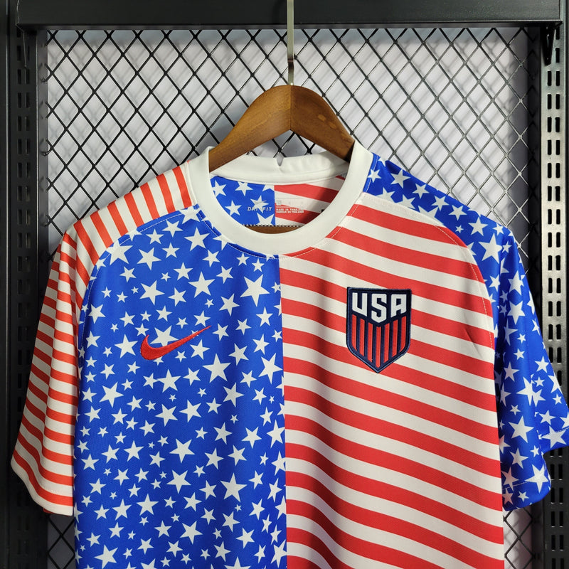 CAMISA DA SELEÇÃO DOS EUA 22/23 CONCEITO