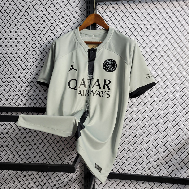 CAMISA DO PARIS SAINT GERMAN 22/23 CINZA