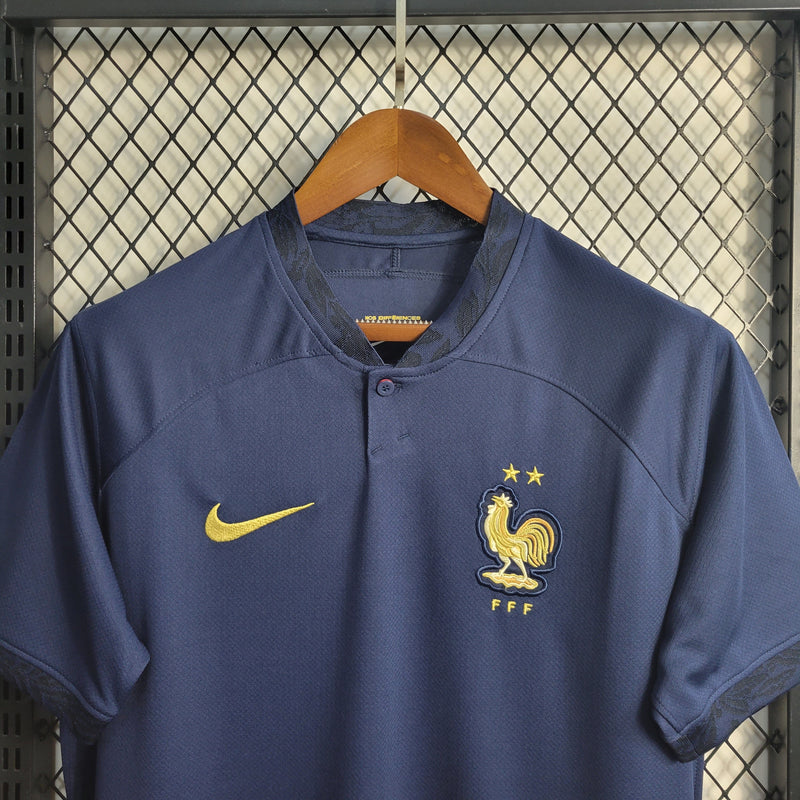 CAMISA DA SELEÇÃO DA FRANÇA 22/23 AZUL