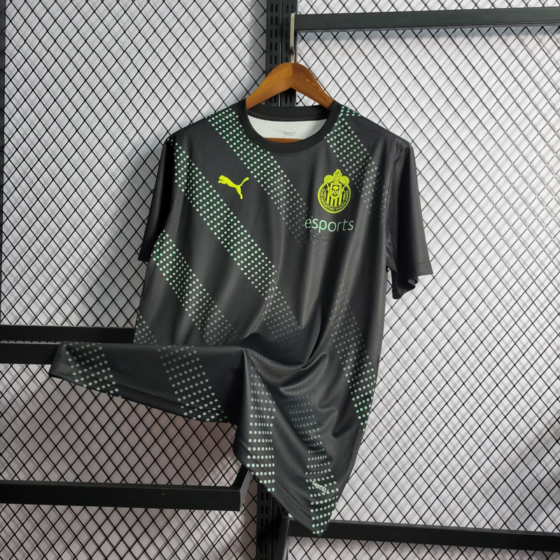 CAMISA DO CHIVAS DE GUADALAJARA 22/23 BLACK EDIÇÃO ESPECIAL