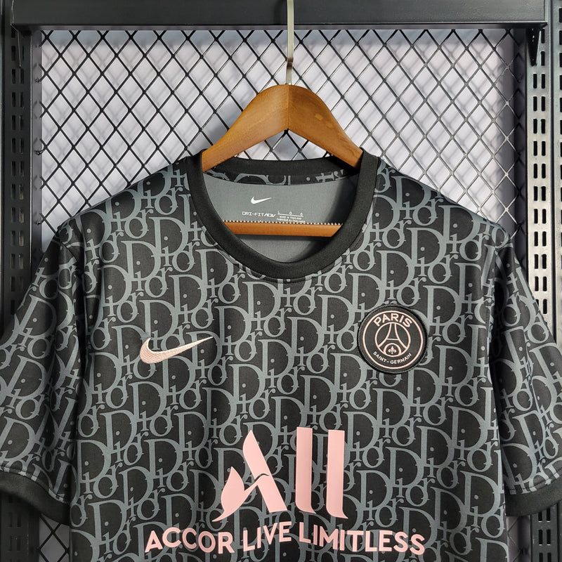 CAMISA DO PARIS SAINT GERMAN 22/23 PRETO TREINO