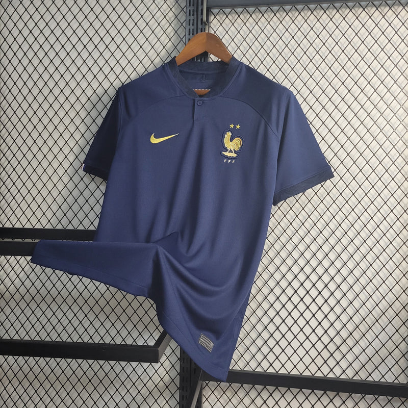 CAMISA DA SELEÇÃO DA FRANÇA 22/23 AZUL