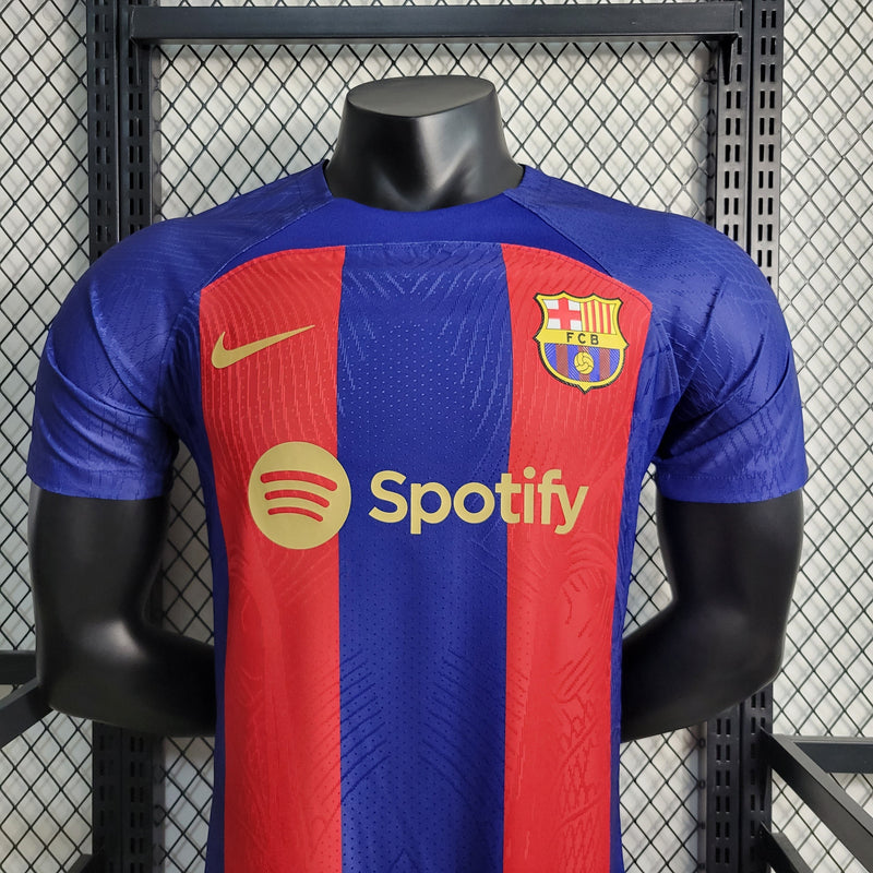 CAMISA DO BARCELONA 23/24 TRADICIONAL VERSÃO PLAYER