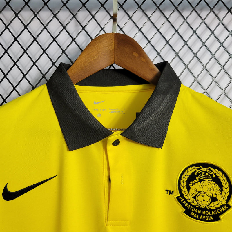 CAMISA DA SELEÇÃO DA MALASIA 22/23 AMARELO