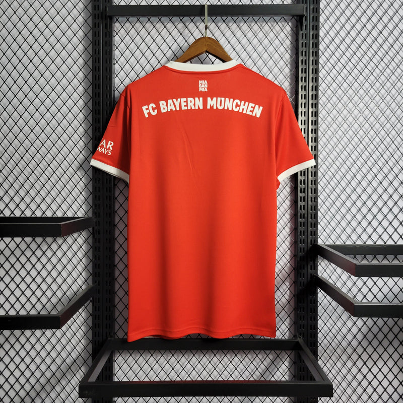 CAMISA DO BAYERN MUNCHEM 22/23 VERMELHO