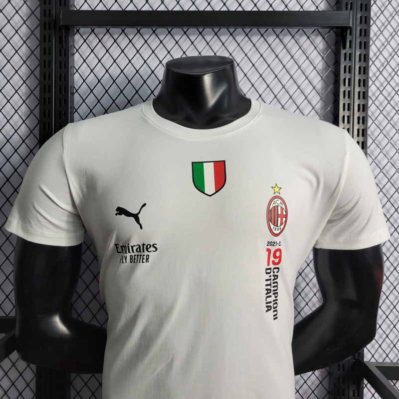 CAMISA DO MILAN 23/24 BRANCO EDIÇÃO ESPECIAL VERSÃO PLAYER