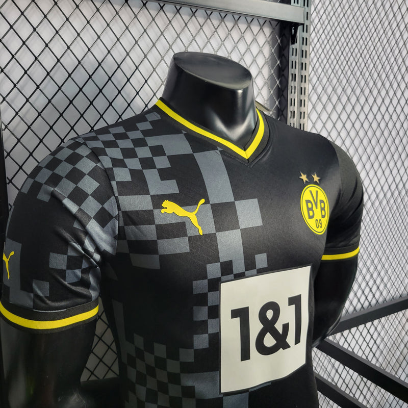 CAMISA DO BORUSSIA DORTMUND 22/23 BLACK VERSÃO PLAYER