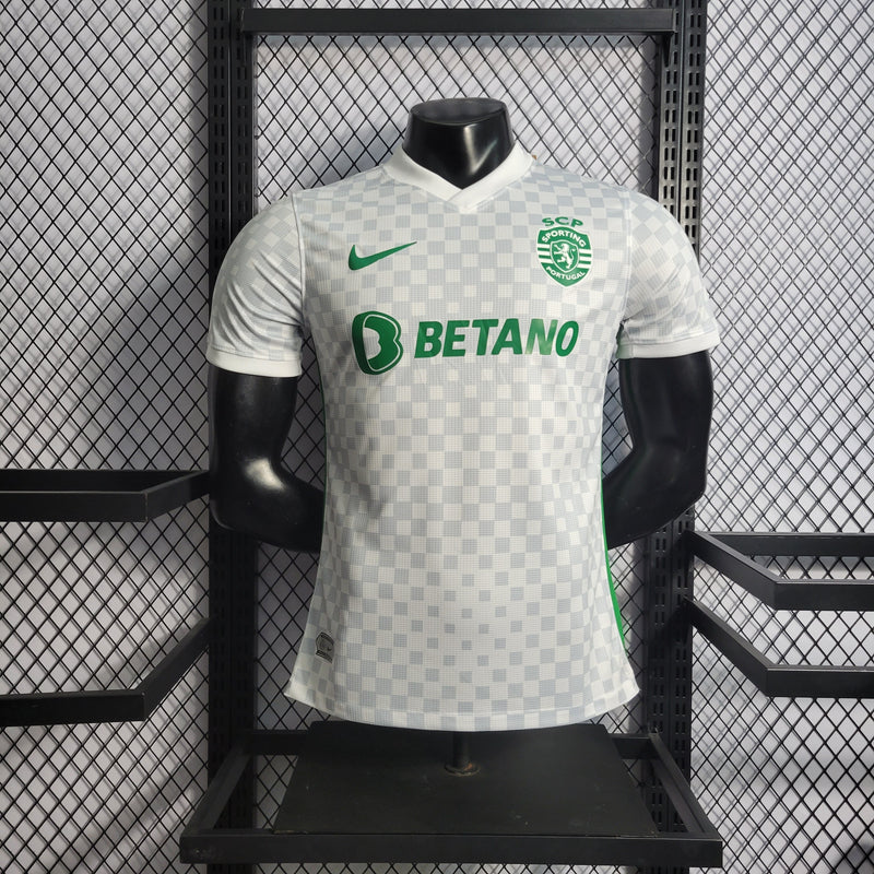 CAMISA DO SPORTING 22/23 BRANCO VERSÃO PLAYER